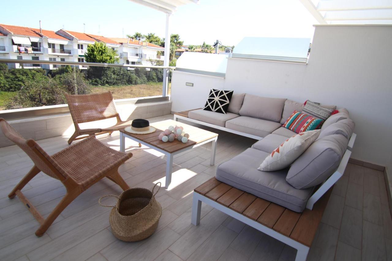 Hanioti Suite Maisonette In Front Of The Sea Eksteriør bilde